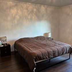 King Size Bed & Frame