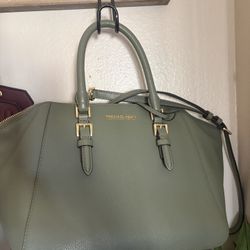 Michael Kors Olive Green Bag 