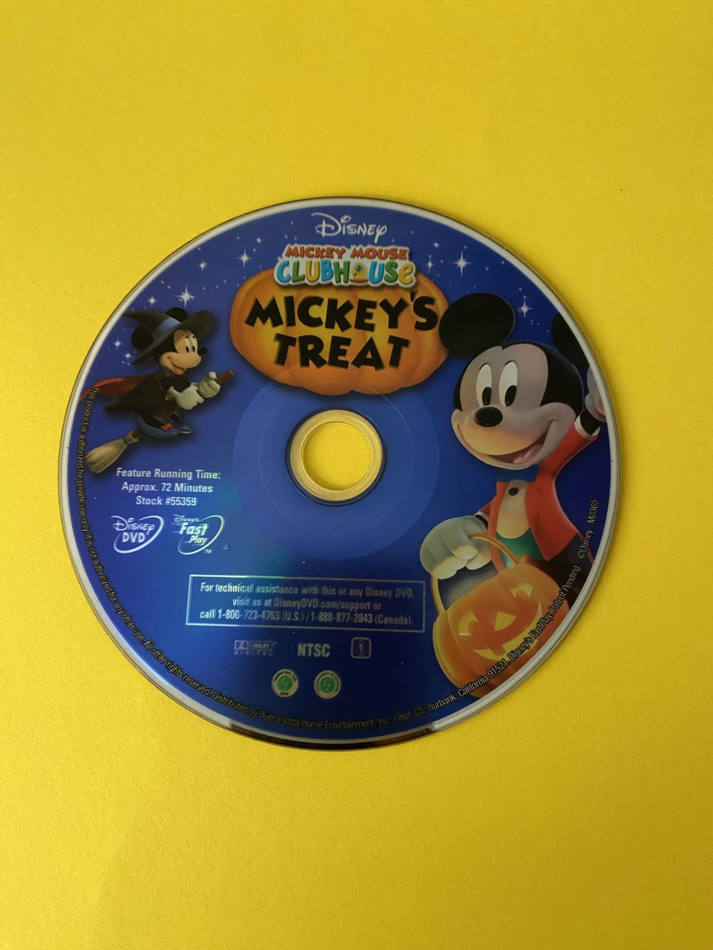 Mickey Mouse Halloween DVD