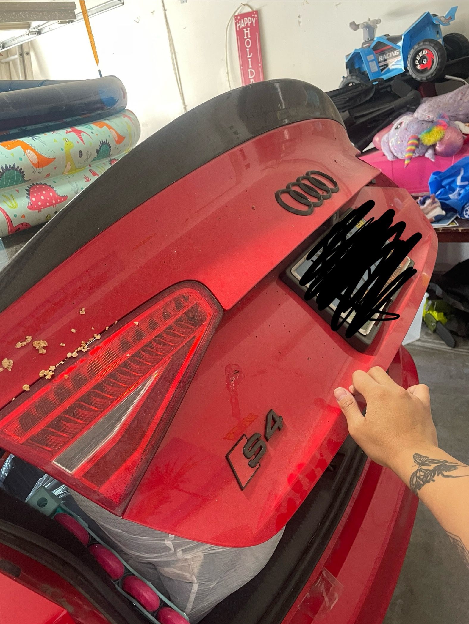 Audi S4 B8.5 Trunk+Spoiler