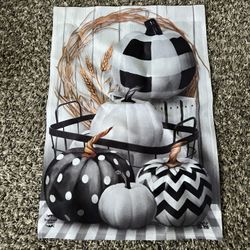 Fall/  Halloween Garden Flag