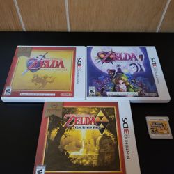 3DS Zelda games