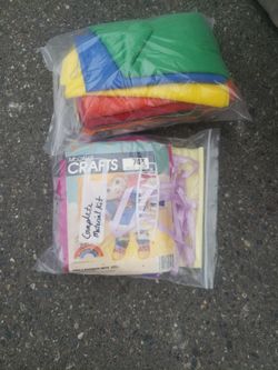 Vintage Rainbow Brite Doll Patern And Material