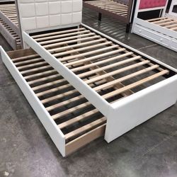 Twintwinn Size double Trundl3 W Orthopedic Matres!!!!