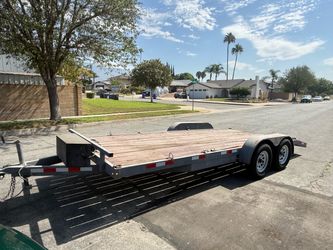 Car hauler car trailer