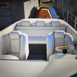 Old School Speed Boat Seats Pleated Design, Diamonds Etc.