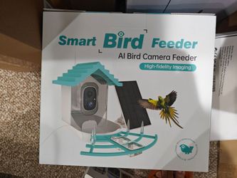 Smart Bird Feeder with Camera Solar Powered & AI Bird Identification