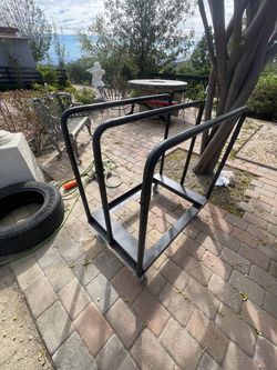 Lumber utility cart
