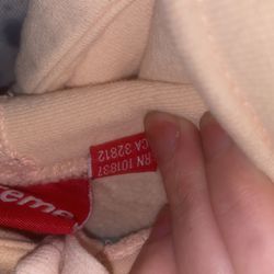 Supreme Box Logo Hoodie Peach for Sale in Syosset, NY - OfferUp