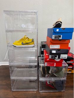 Stackable Acrylic Shoe Box
