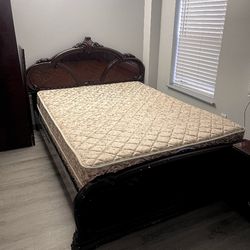 3 piece bedroom set matress also