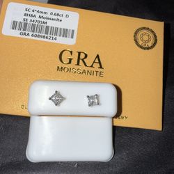 GRA Certified Moissanite
