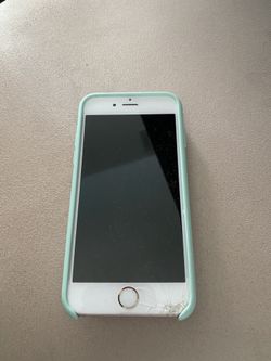 iPhone 6s with crack on bottom