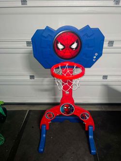 Kids’ Marvel Spider-Man Basketball Hoop – Great Condition!