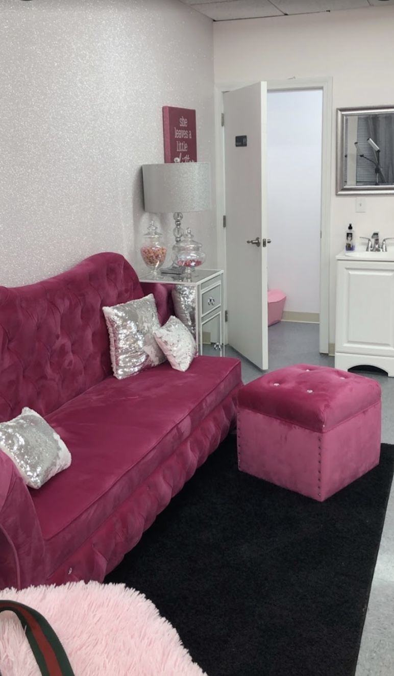✨ Glam Luxury Royal Pink Diamond-Tufted Couch Set (Custom Designed) ✨