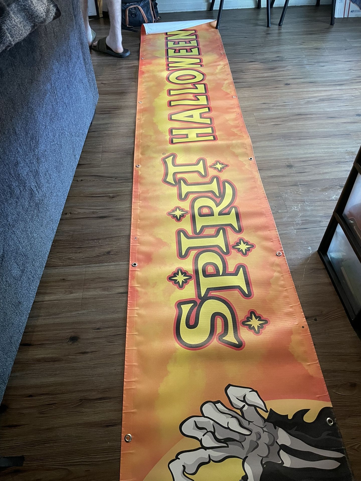 Spirit Halloween banner Sign
