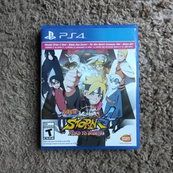 Naruto Ultimate Ninja Storm 4 Road To Boruto Ps4