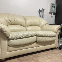 Leather Couch 