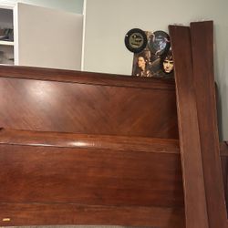 King Size Sleigh Bed frame 