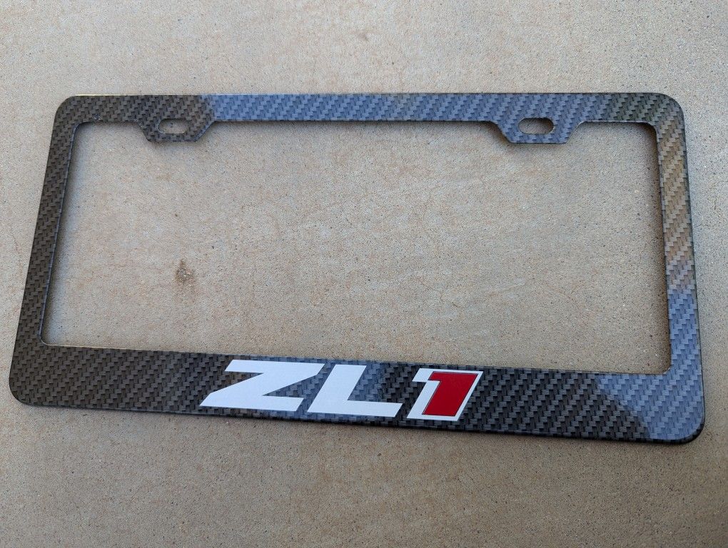 ZL1 License Plate Frame

