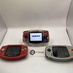 Reshelled And Upgraded - Gameboy Advanced - IPS Screen - For Sale or Trade