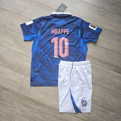 Boys Set Soccer Team Francia World Cup 2026 Mbappe#10