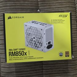RM850x SHIFT 80 PLUS Gold Fully Modular ATX Power Supply - White
