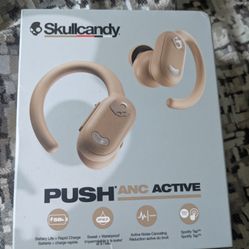 NEW Skullcandy Push ANC Active Wireless Sport Earbuds - Primer