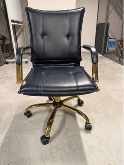 Navy Blue Desk Chair