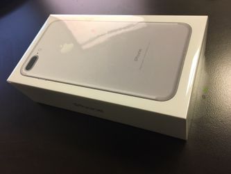Iphone 7 Plus 256gb Silver Factory Unlocked, Sealed
