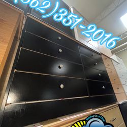 Black Chest New Cajonera Bonita Nueva Dresser 