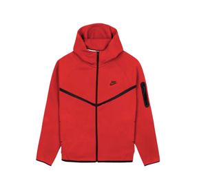 Nike Tech Fleece Gym Red Large & Medium Available 
