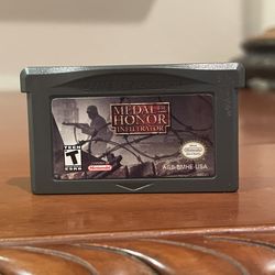 Medal of Honor Infiltrator GBA Authentic Tested