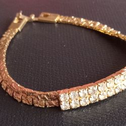 Gold Diamond Bracelet