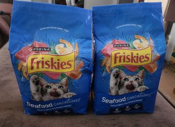 2 bags of cat food 3.15  pl