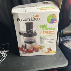 Fusion Juicer - Get Rapid Nutrition in Seconds!