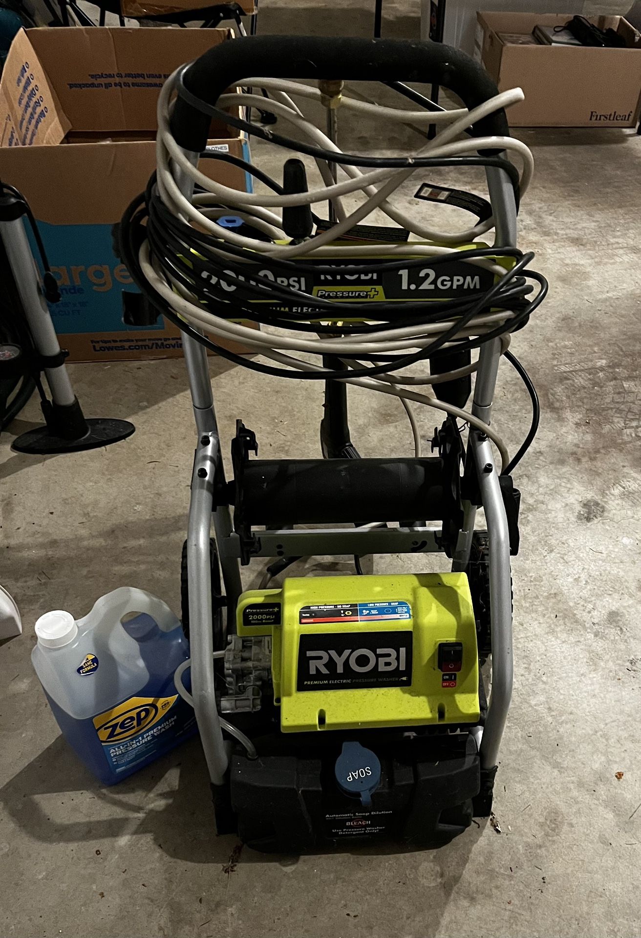 RYOBI Premium Electric Pressure Washer 2000 PSI {USED ONCE}