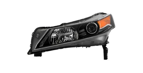 Car Headlight Assembly with Projector