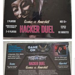 Frolic Board Game - Malware Mayhem - Hacker Duel Genius vs. Anarchist
New (sealed) package damage on the back side