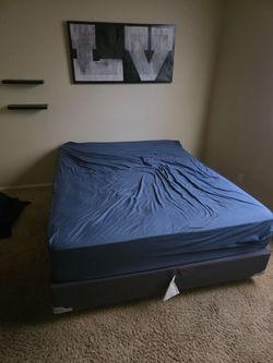 Bed and dresser