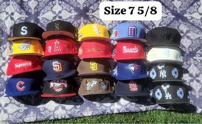 New Era Fitted Hats 75/8 $20