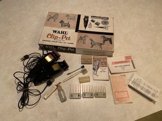 Vintage set of pet clippers