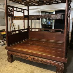 Qing Dynasty Opium Bed