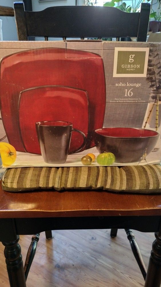 Gibbon 16 Piece Dish Set