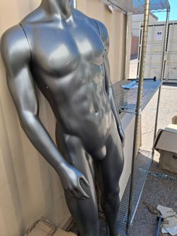 Clothing store athletic manaquines