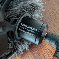 Rode Video micro Microphone.