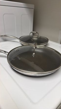 2 piece hexclad pan set!