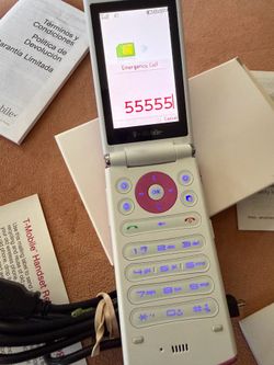 LG dLite GD570 Hot Pink Flip Phone w/ Battery Y2K Vintage LED RARE