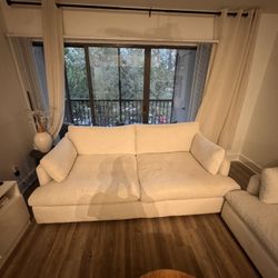 ✨ LUXURY Cream Sofa Set – Modern, Comfy, and Stylish ✨ 📍 Local Pickup Only  💰 $1,100 