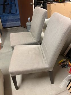 Set of 2 Upholstered Dining Chairs